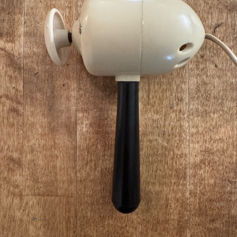 vintage handheld electric vibrating massager